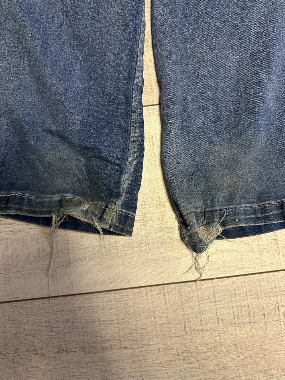 Y2K- Wide-Leg Cargo Jeans for Women - Blue - Picture 9 of 11